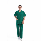 scrub костюм равномерные формы больницы медицинские Scrubs рукав краткости медсестры верхние Joggers Scrubs женщины костюма Scrubs набор форм